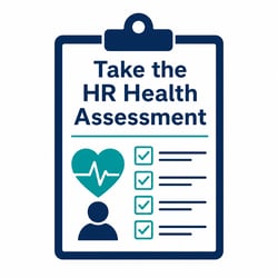 HR Health Assessment Clipboard Icon